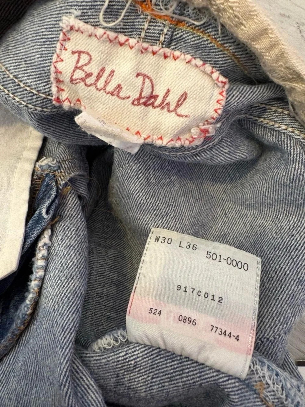Bella Dahl cropped 501 Levi’s - Picture 7 of 7